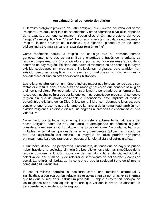 Religiones. El miedo de la Fe